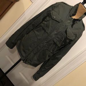 Women’s cotton olive green jacket  M